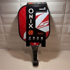 Onix 15.5'' Z5 Wide Body Pickleball Paddle - Red: Stiff Graphite Racquet NEW